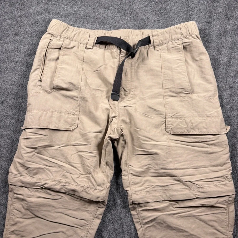 The North Face Convertible Cargo Pants Zip Off Mens XL 38
